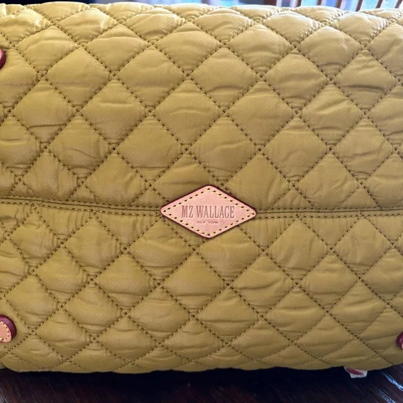 NWOT MZ Wallace Medium Deluxe Metro Tote in Ochre - Picture 5 of 7
